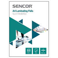 Sencor Sencor SLA FA4B150 lamináló fólia a4 2x75 micron 100 db