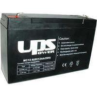 UPS UPS MC12-6 6V 12Ah zselés savas ólom akkumulátor