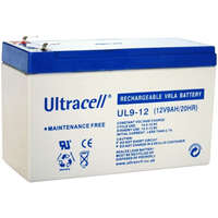 Ultracell Ultracell UL9-12 12V 9Ah zselés ólom akkumulátor gondozásmentes