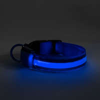 Yummie Yummie LED-es nyakörv - akkumulátoros - S méret - kék (60027A)
