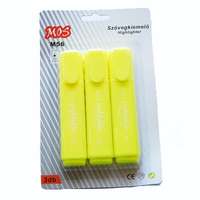 MOS Mos M56 szövegkiemelő 3db/csomag (3 sárga)