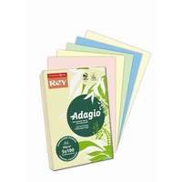 REY REY Adagio, pasztell mix, színes másolópapír, A4, 80 g, 5x100 lap/csomag