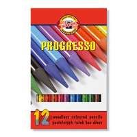 KOH-I-NOOR Koh-i-noor Progresso 8756/12 famentes Színes ceruza készlet, 12 szín/klt