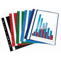 Victoria Gyorsfűző, lefűzhető, PP, A4, Victoria, világoskék 20db/csomag