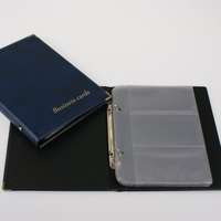 Biurfol Biurfol LUX gyűrűs névjegytartó 120 névjegyhez sötétkék