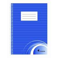 Silverball Spirálfüzet A5 vonalas 70LAP Victoria