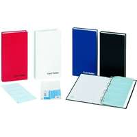 Donau Névjegytartó, 150 db-os, gyűrűs, Donau, piros