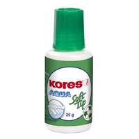 Kores Hibajavító folyadék, vízbázisú, szivacsos, 20 ml, Kores Aqua Soft Tip (IKST)