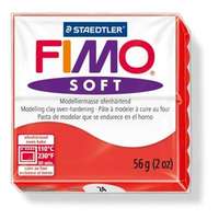 Fimo Gyurma, 56 g, égethető, Fimo Soft, indián piros (FM802024)