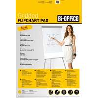 Bi-Office Flipchart papír Bi-Office 55g kockás 20 ív/csomag