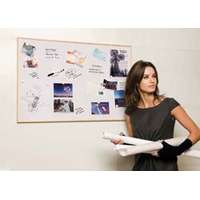 Bi-Office Törölhető tábla Bi-Office fakeretes 40x60 cm (nem mágneses)