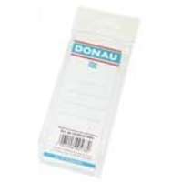 Donau Cserecímke, iratrendezőhöz, kétoldalas, 48x153 mm, Donau, fehér 20 db/csomag