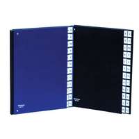 Donau Előrendező, A4, A-Z, karton, Donau, fekete