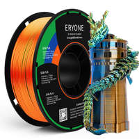 Eryone Eryone Silk PLA Triple Color selyemfényű narancs, kék és zöld (orange & blue & green) háromszínű 3D nyomtató Filament 1.75mm, 1kg/tekercs
