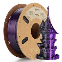 Eryone Eryone Silk PLA Dual Color selyemfényű fekete és lila (black & purple) 3D nyomtató Filament 1.75mm, 1kg/tekercs