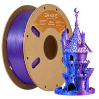 Eryone Eryone Silk PLA Dual Color selyemfényű lila és kék (purple & blue) 3D nyomtató Filament 1.75mm, 1kg/tekercs
