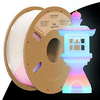 Eryone Eryone Glow in Dark PLA foszforeszkáló szivárvány (rainbow) 3D nyomtató Filament 1.75mm, 1kg/tekercs