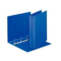 Esselte Gyűrűs könyv, panorámás, 4 gyűrű, D alakú, 65 mm, A4, PP/PP, Esselte, kék (49762)