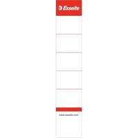 Esselte Cserecímke, iratrendezőhöz, kétoldalas, 30x158 mm, Esselte, fehér 10db/csomag (810811)
