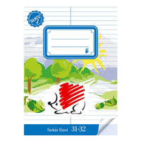 ICO Füzet A/5 31-32 szótár famentes Ico Süni bekötött sulikész szótárfüzet