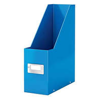 Leitz Iratpapucs, PP/karton, 95 mm, lakkfényű, Leitz Click&Store, kék