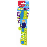 Maped Vonalzó, műanyag, gumírozott, 20 cm, MAPED Kidy Grip, vegyes színek
