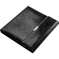 Panta Plast Konferencia mappa, A5, műbőr, Panta Plast Optimus, fekete