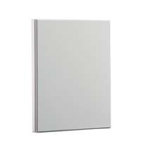 Panta Plast Gyűrűs könyv, panorámás, 4 gyűrű, 15 mm, A4, PP/karton, Panta Plast, fehér