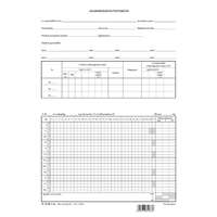 PÁTRIA Szabadságnyilvántartás szabadlap A/4 álló B.18-48