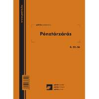 PÁTRIA Pénztárzárás 25x2+2 lapos tömb A/5 álló B.22-26/V