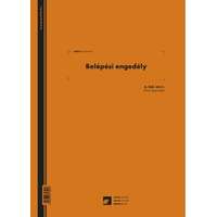 PÁTRIA Belépési engedély 50x2 lapos tömb 250x350 mm B.VALL.341/I