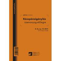 PÁTRIA Készpénzigénylés üzemanyag előlegre 25x2 lapos tömb A/5 álló D.SZNY.12-50/V