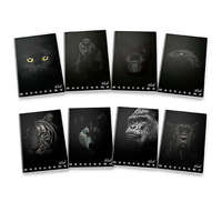 Pigna Füzet Pigna A/5 Monocromo Black 42 lapos, kockás