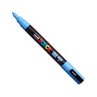 Uniball Dekormarker UNI Posca PC-1M 0.7-1 mm, kúpos, égszínkék (sky blue 48)
