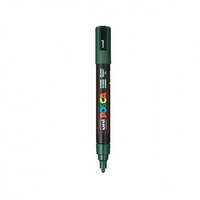 Uniball Dekormarker Uni Posca PC-5M 1.8-2.5 mm, kúpos, angol zöld (english green 83)