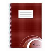 Silverball Spirálfüzet A5 kockás 70 lap Victoria