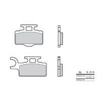 BREMBO BREMBO Off-Road Szinterelt Fém Fékbetétek - 07KA27SD