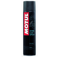 Motul MOTUL MC Care E10 Shine & Go - Fényesítő és ápoló spray 400ml