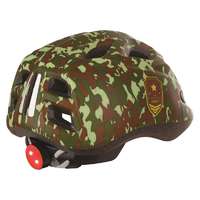 POLISPORT POLISPORT Junior Army sisak LED fénnyel, méret S 52/56 cm