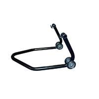 BIKE LIFT Univerzális hátsó motortartó állvány szabványos "l" adapterekkel, fekete