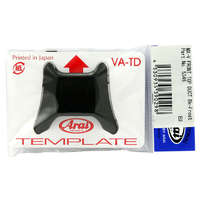 ARAI ARAI középső első felső légterelő, fagyott fekete színben MX-V sisakhoz