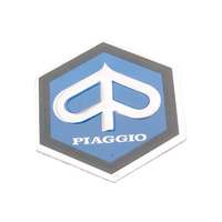 CIF Piaggio 25x30mm-es alumínium ragasztandó embléma - Vespa PX, PE 80, 125, 200