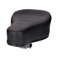 OEM Standard Nyereg / ülés magasan varrott rugós fekete Puch felirattal Puch mopedhez