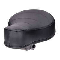 OEM Standard Nyereg / ülés lapos fekete steppelt rugós Puch felirattal Puch mopedre