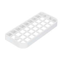 OEM Standard Lámpavédőrács szögletes hátsó lámpához (ABS műanyag) Fehér Piaggio Ciao P/PX-hez OEM Standard Műhely felszerelés, eszközök