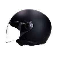 MT Helmets MT Street S fekete matt bukósisak - Méret L (59-60cm) MT Helmets Sisakok és ruházat Nyitott sisak