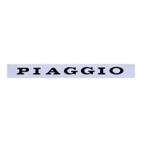Piaggio Matrica / felirat Piaggio ülés hátsó alja Vespa Classic P80-150, PX80-200, T5, P80-150, PX80-200, PX80-200, T5