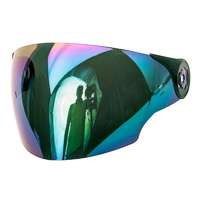 Speeds rainbow colors visor for helmet coated Speeds Jet City Size XS-M