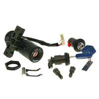 Vparts Kulcs zár / gyújtáskapcsoló szett - Honda SH125, SH150 (-04) Vparts Elektronika