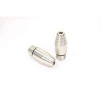 GILLES GILLES TOOLING LG-2 kormányvég ezüst GILLES Kormány és tartozékai Kormányvégek